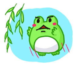 Yan's Frog(English version) sticker #2655424