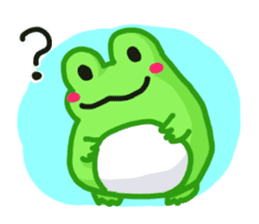 Yan's Frog(English version) sticker #2655426