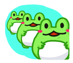 Yan's Frog(English version) sticker #2655429