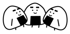 onirigi(Rice ball) sticker #2655860
