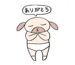 Rabbit guy. sticker #2656616