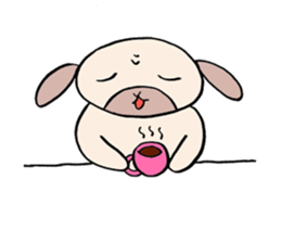 Rabbit guy. sticker #2656629