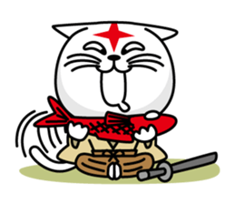 Mononofu cat sticker #2656922