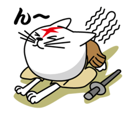 Mononofu cat sticker #2656928