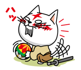 Mononofu cat sticker #2656929