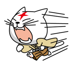 Mononofu cat sticker #2656933