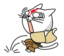 Mononofu cat sticker #2656937