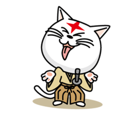 Mononofu cat sticker #2656940