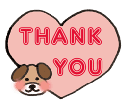 Message from Dog Tomochan. sticker #2657755