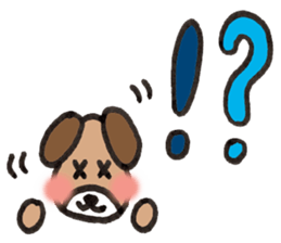 Message from Dog Tomochan. sticker #2657761