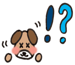 Message from Dog Tomochan. sticker #2657761