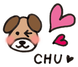 Message from Dog Tomochan. sticker #2657762