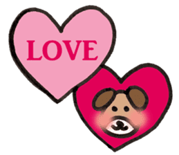 Message from Dog Tomochan. sticker #2657763