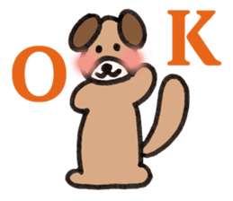 Message from Dog Tomochan. sticker #2657765
