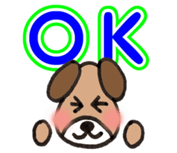 Message from Dog Tomochan. sticker #2657766