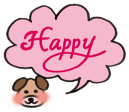 Message from Dog Tomochan. sticker #2657771