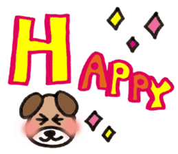 Message from Dog Tomochan. sticker #2657772