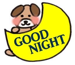 Message from Dog Tomochan. sticker #2657776