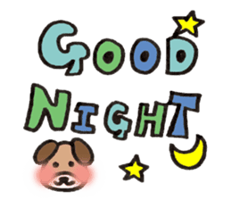 Message from Dog Tomochan. sticker #2657777