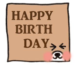 Message from Dog Tomochan. sticker #2657780