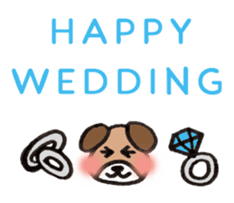 Message from Dog Tomochan. sticker #2657782