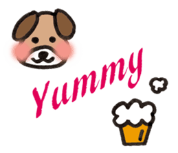 Message from Dog Tomochan. sticker #2657786