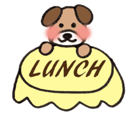 Message from Dog Tomochan. sticker #2657789