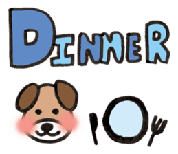 Message from Dog Tomochan. sticker #2657790