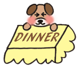 Message from Dog Tomochan. sticker #2657791