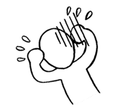 Blooded yes-man,melancholy man sometimes sticker #2658539