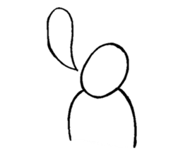 Blooded yes-man,melancholy man sometimes sticker #2658544