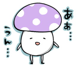 Colorful mushrooms!! sticker #2658836