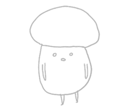 Colorful mushrooms!! sticker #2658857