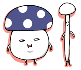 Colorful mushrooms!! sticker #2658858