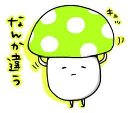 Colorful mushrooms!! sticker #2658866