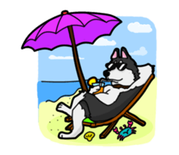 Buggy Husky sticker #2659098