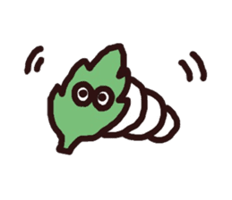 Daily lives of the caterpillar sticker #2659606