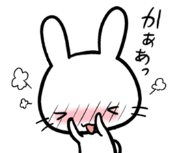 The bitter & the sweet of life catrabbit sticker #2659683