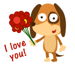 40 ways to say - I love you (EN) sticker #2660037