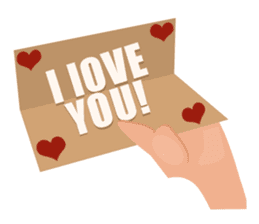 40 ways to say - I love you (EN) sticker #2660042