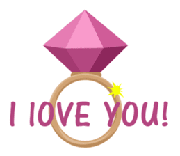 40 ways to say - I love you (EN) sticker #2660043