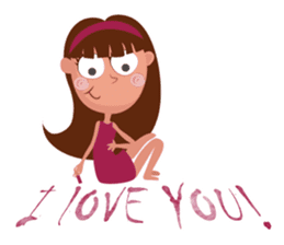 40 ways to say - I love you (EN) sticker #2660045
