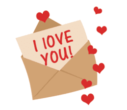 40 ways to say - I love you (EN) sticker #2660048