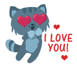 40 ways to say - I love you (EN) sticker #2660049