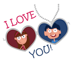 40 ways to say - I love you (EN) sticker #2660071