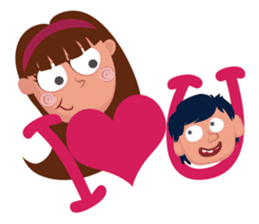 40 ways to say - I love you (EN) sticker #2660072