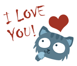 40 ways to say - I love you (EN) sticker #2660074