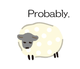 Slow sheep sticker #2660162