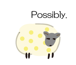 Slow sheep sticker #2660165