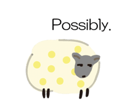 Slow sheep sticker #2660165